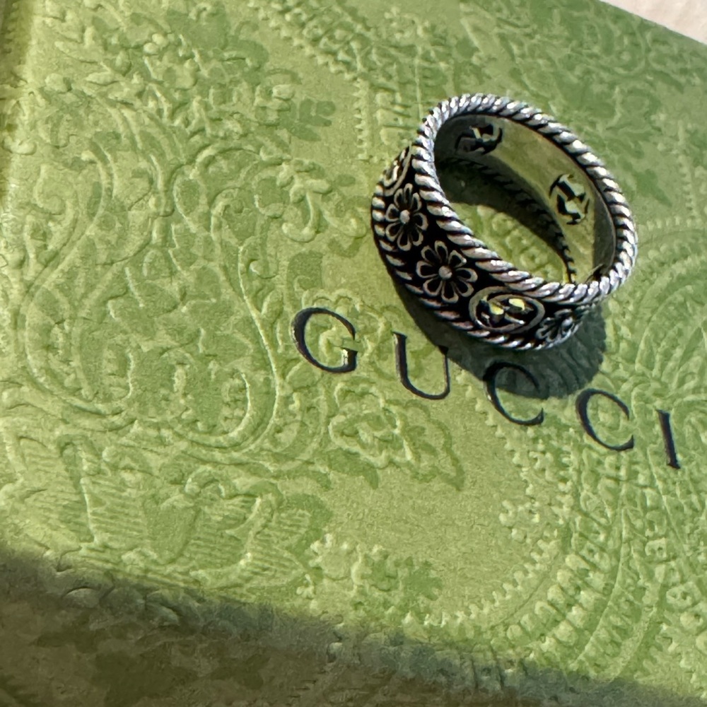 Gucci Silver Ring size‎ 14 - Picture 9 of 12